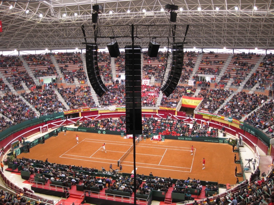 Celebración de Copa Davis en Logroño