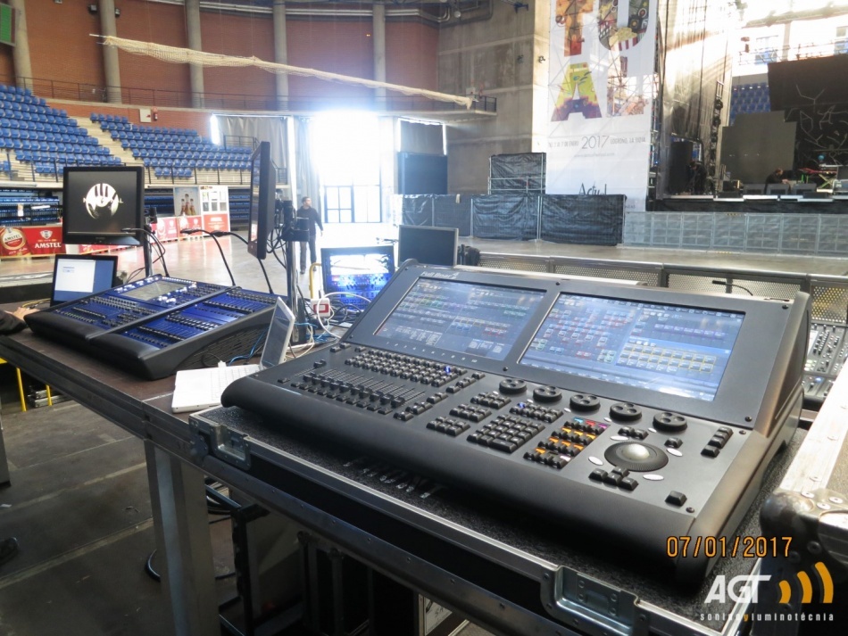 CONTROL DE LUCES DEL FESTIVAL ACTUAL 2017 DE LOGROÑO